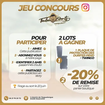 Publication de Toulou Events